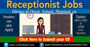 Pin By Tech Informer On Dubai In 2020 Receptionist Jobs Medical Receptionist Dubai