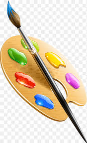 Paintbrush Cartoon Painting Brush S Palette Paint Png Pngegg