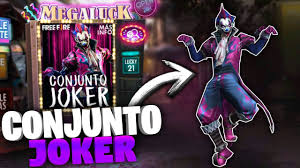 Como dibujar al joker de free fire paso a paso , dibujos de free fire, imagenes faciles para colorear kawaii chibi anime de free fire es el tema de nuestro. Consigo El Nuevo Conjunto Joker De Free Fire Youtube