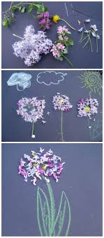 Nature Art Sensory Play Spring Flower Crafts Sensory Crafts Spring Flower Art