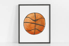 Basketball Wall Art Basketball Print Sports Print Sport Etsy In 2020 Basketball Wall Art Boys Room Wall Art Wall Art