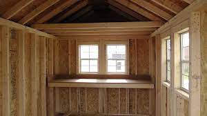 If you choose a style of shed that has a steeper roof pitch, there will be extra room for adding storage in a loft area. Sheds With Lofts North Country Sheds