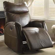 Gunnison Co Riso Motion Rocker Recliner In Brown Nebraska Furniture Mart Rocker Recliner Chair Recliner Chair Rocker Recliners
