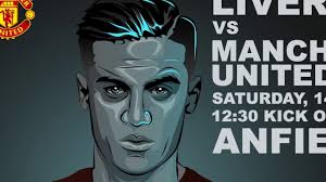 Liverpool vs manchester united is the top flight. Liverpool Vs Manchester United Matchday Poster Youtube
