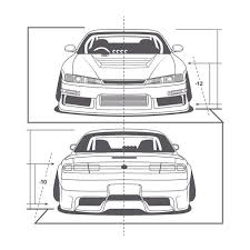 Want to discover art related to 180sx? Nominated For Blackandwhitechallenge But I M More Of A Fan Of Grays So Here S A Quick Design I Did Awhile Ago Black And White Challenge Car Drawings Jdm Cars