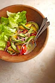 Mango Tomato And Avocado Salad Recipe Delicious Salads Savory Salads Avocado Tomato Salad