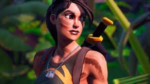 Jungle scout is dressed in brown pants with gold stripes, a green shirt in the same style and, of course, gloves. Jungle Scout Fortnite Wallpaper