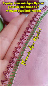 2 Gunde Bitecek Cok Basit Ve Zarif Citi Piti Igne Oyasi Modeli Diy Needle Lace Hand Embroidery Oya Ornekleri Oya Tig Isleri