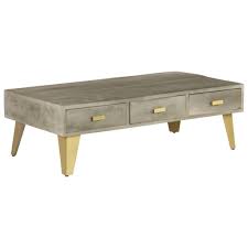 The coffee table is handmade of rough mango wood which is solid, stable, durable and beautiful, and the craftsmanship adds to its spectacular retro style. Brayden Studio Idella Solid Mango Wood Coffee Table With Storage Wayfair Co Uk