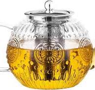 Amazon.com | Amzcku 50OZ/1500ml Vintage Glass Teapot with ...
