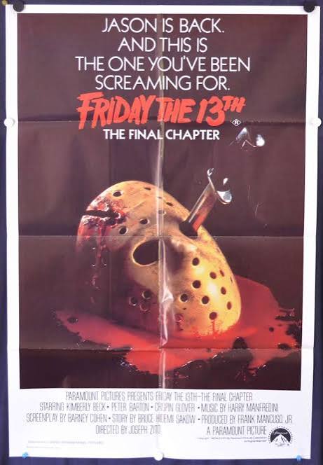 All About Movies - Friday The 13th The Final Chapter 1984 One Sheet movie  poster Kimberly Beck