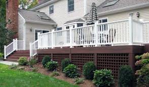 The spacing of each slat determines the size opening or hole. Top 50 Best Deck Skirting Ideas Elevated Backyard Designs