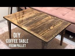 Paletten Sehpa Yapimi Making Coffee Table From Pallet How To Build Coffee Table From Pallet Youtube 2020 Kahve Masasi Pallet Ideas Palet Masalar