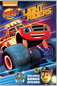 Blaze And The Monster Machines: Light Riders! - Ellen Martin [DVD] - Golden  Discs