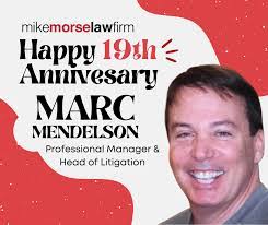 Marc Mendelson's Instagram, Twitter & Facebook