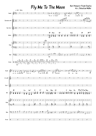 You can either print the sheet music from our website, or from playground's mac and pc finally, when you've mastered fly me to the moon, you can record yourself playing it and share it with your friends and family. Fly Me To The Moon Sheet Music For Piano Drum Group Clarinet In B Flat Vocals More Instruments Mixed Ensemble Musescore Com