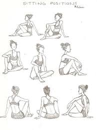 Ein akt ist in der kunst die abbildung des nackten menschlichen körpers. Leute Die Sitzende Haltungen Zeichnen Skizzen Frau Die Auf Seiten Skizzen Vorlagen Liegt Zeichnung Referenz Sitzende Posen Aktzeichnen