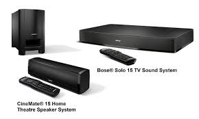 Bose Introduces Cinemate 15 Home Theatre Speaker System And Solo 15 Tv Sound System Techielobang