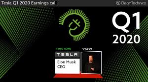 Can it continue to show growth in earnings, revenue, and vehicle deliveries? Tesla Q1 2020 Earnings Call Old Live Version Youtube