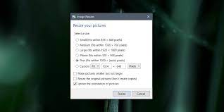 How To Resize Images On Windows 10 Resize Image Image Resizer Windows 10