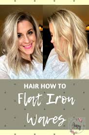 If you want to look younger, it may take a few years of your age, or just want to shorten your hair, then a sassy short difference between flat iron waves and curls. Hair How To Flat Iron Waves Amy Of All Trades