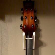 Here's the making of an awesome, simple and minimalistic diy wall mounted guitar holder. Diy Guitar Wall Mount 3d Models Stlfinder