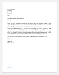 This letter is provided absolutely free. Request Letter To Hr To Send Payslip By Email Document Hub