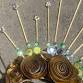 Glamorous Star-Studded Sunburst Crowns