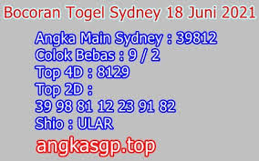 Maybe you would like to learn more about one of these? Prediksi Sydney Mainpasti Hari Ini