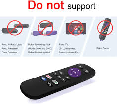 The roku streaming stick has been an economical, powerful way to access streaming media on your tv without spending a hundred dollars or dealing with boxes the connected media streamer (in this case, the streaming stick+) detects the connected tv over hdmi and instructs the remote to use the. Roku Replacement Remote 3 For Roku Streaming Media Players Only 1 2 3 4 Lt Hd Xd Xs No Pairing Required Doesn T Pair To Roku Stick Walmart Com Walmart Com