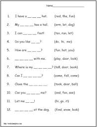 First grade from fill in the blank worksheets, source:claymaze.com. Reading Worksheet 1 Worksheets Reading Worksheets First Grade Reading English Worksheets For Kids