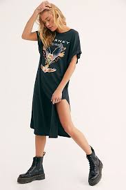 Journey Maxi Tee Maxi Tees Graphic Tee Dress Thrifted Outfits