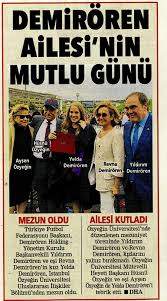 Yelda demirören'in emre cemal demirören adında erkek ikizi var. Ozu In Press Demiroren Ailesi Nin Mutlu Gunu Turkish Ozyegin University