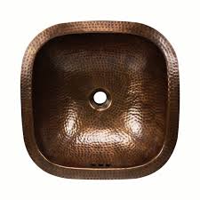 16 inch square artisan hand hammered
