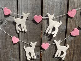 Deer Garland Fawn Baby Shower Baby Shower Decor Deer Nursery Baby Girl Cream Girl Baby Shower Decorations Baby Girl Shower Themes Girl Shower Decorations