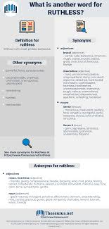 Synonyms For Ruthless Thesaurus Net