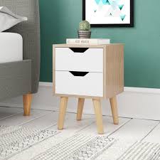 Poppy 2 Drawer Bedside Table Bedside Table Storage Bedside Table Side Tables Bedroom