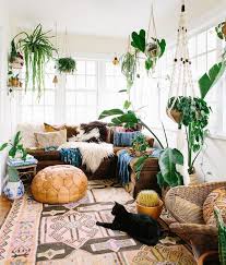 These Lush Jungalows Are Nailing The Indoor Plant Trend Bohemian Style Decor Bohemian Living Room Bohemian Bedroom Decor