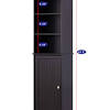 This narrow storage cabinet from the adept storage collection offers plenty of room for all your stuff and is just the right size to fit almost anywhere. 1