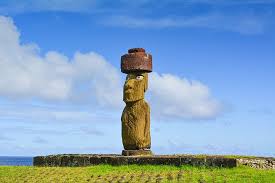 It is difficult to find a place on the map that has received as many different names as easter island: Ahu Ko Te Riku The Only Complete Moai On Easter Island