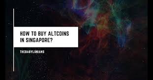Seeing the same fate as every other crypto in the market during the crash, binance coin's price today is $364. How To Buy Altcoins In Singapore The Babylonians