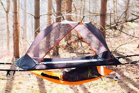 Reading books, magazines, or tablets at the same. The Aerial Hammock Tent Lets You Take Your Comfortable Camping Experience To A Higher Level Yanko Design