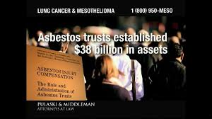 Mesothelioma is a type of cancer that develops from the thin layer of tissue that covers many of the internal organs (known as the mesothelium). Pulaski Middleman Tv Commercial Lung Cancer And Mesothelioma Ispot Tv