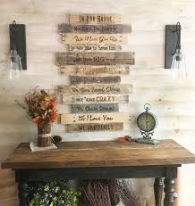 Family Rules Wood Sign In Our House Large Wall Art Rustic Farmhouse Decor Dining Room Kitche Rustic Wood Wall Decor Living Room Decor Country Rustic Wood Walls
