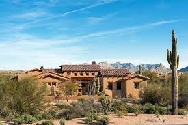 Arizona Territorial Style Homes Gilbert Az Ranch Style Homes For Sale Arizona Desert Style Homes Ranch Desert Homes House Designs Exterior Traditional Exterior