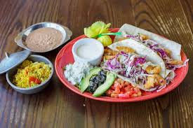 Baja fish taco is delish! Fried Fish Tacos Picture Of El Tiempo Cantina Gessner Houston Tripadvisor