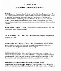 Scope Of Work Example Construction Best Of Scope Of Work Template 36 Free Word Pdf Documents Templates Free Design Templates Word Template