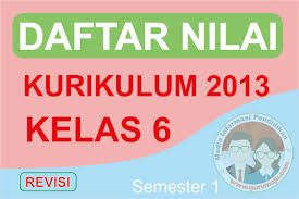 We did not find results for: Format Penilaian Daftar Nilai K13 Sd Kelas 6 Semester 1 Guru Maju