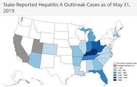 hepatitis a outbreak in north carolina centered in