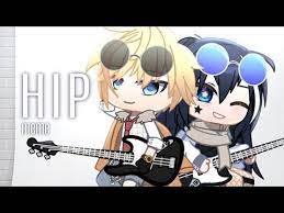 Hip Meme Gacha Club Live2d After Effect Youtube In 2021 Memes Club Anime